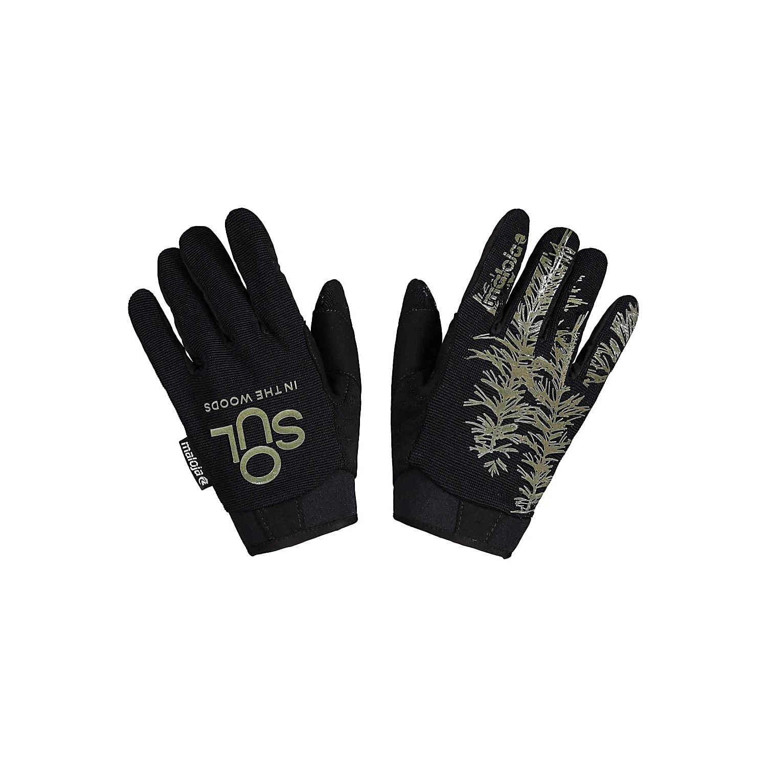 Maloja FERNM. BIKE GLOVES, Moonless 1 Maloja FERNM. BIKE GLOVES, Moonless