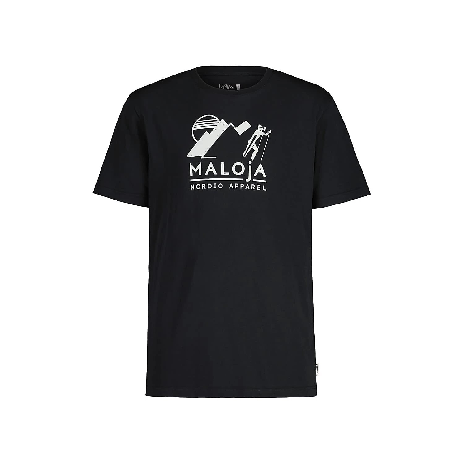 Maloja M BECCOM. T-SHIRT, Moonless 2 Maloja M BECCOM. T-SHIRT, Moonless - Image 2
