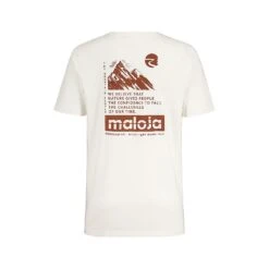 Maloja M FUNDRESM. T-SHIRT, Glacier Milk