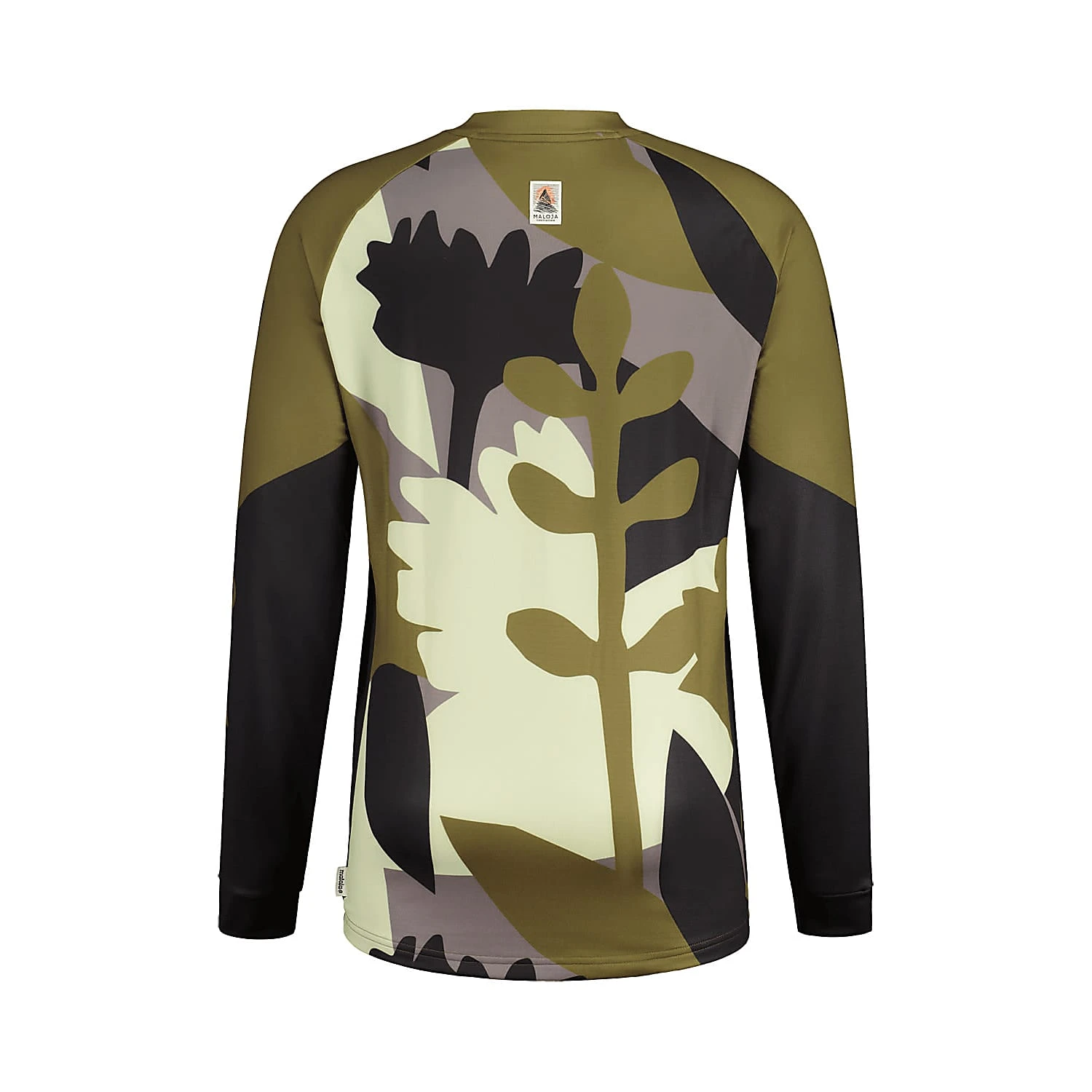 Maloja M GADERM. LONGSLEEVE, Moss Leaves 2 Maloja M GADERM. LONGSLEEVE, Moss Leaves - Image 2