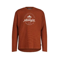 Maloja M JULSEIM. LONGSLEEVE, Chestnut
