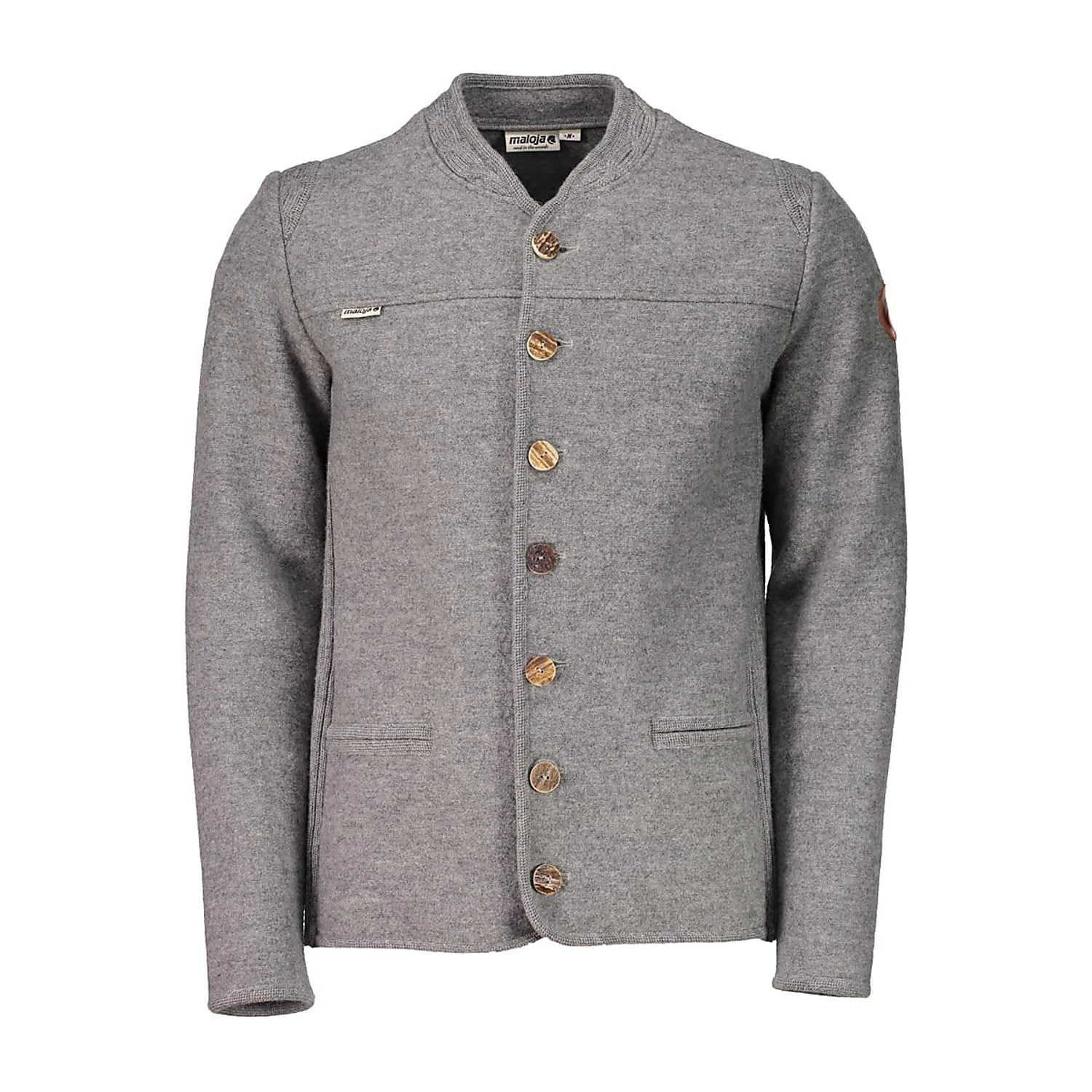 Maloja M MILAUNM. JACKET, Grey Melange 2 Maloja M MILAUNM. JACKET, Grey Melange - Image 2