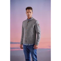 Maloja M MILAUNM. JACKET, Grey Melange