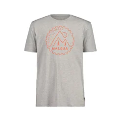 Maloja M PORTLAM. T-SHIRT, Grey Melange