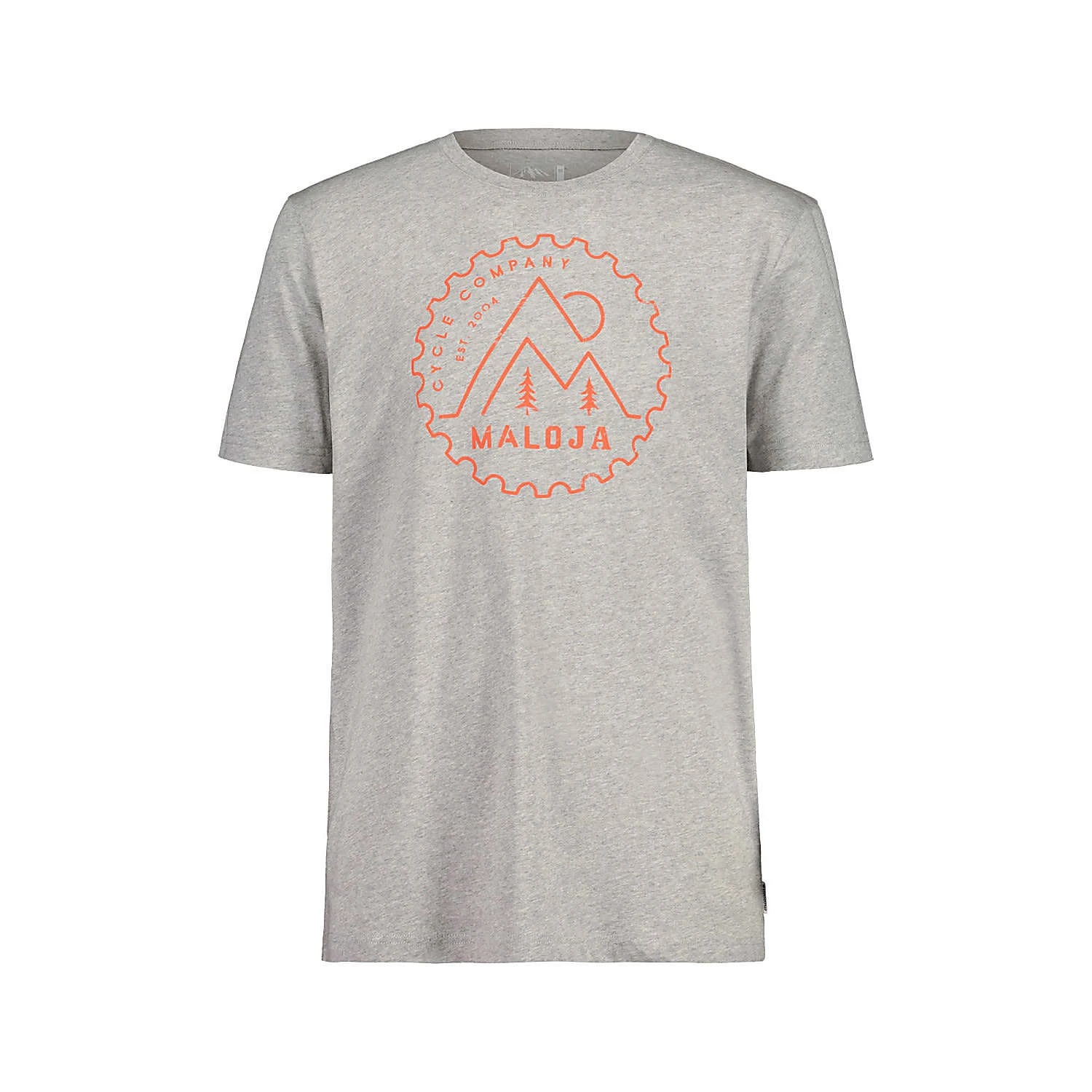 Maloja M PORTLAM. T-SHIRT, Grey Melange 1 Maloja M PORTLAM. T-SHIRT, Grey Melange