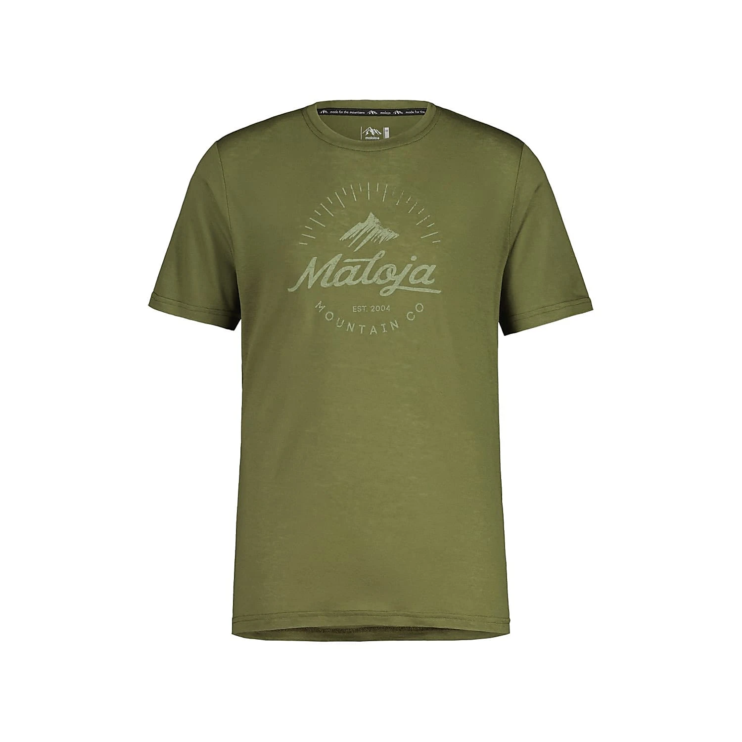 Maloja M ROCCAM. T-SHIRT, Moss 1 Maloja M ROCCAM. T-SHIRT, Moss