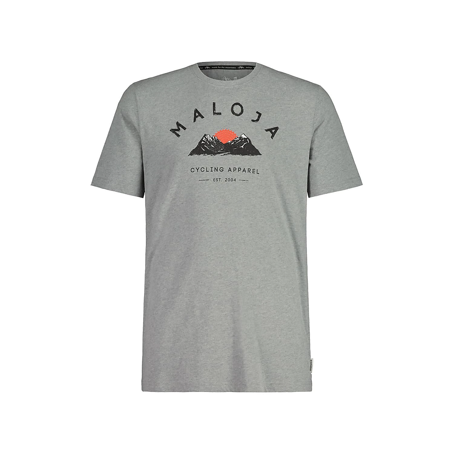 Maloja M SAMBOCKM. T-SHIRT, Grey Melange 2 Maloja M SAMBOCKM. T-SHIRT, Grey Melange - Image 2