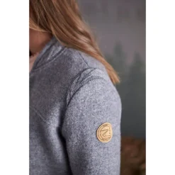 Maloja W ALLEGRIAM. JACKET, Grey Melange