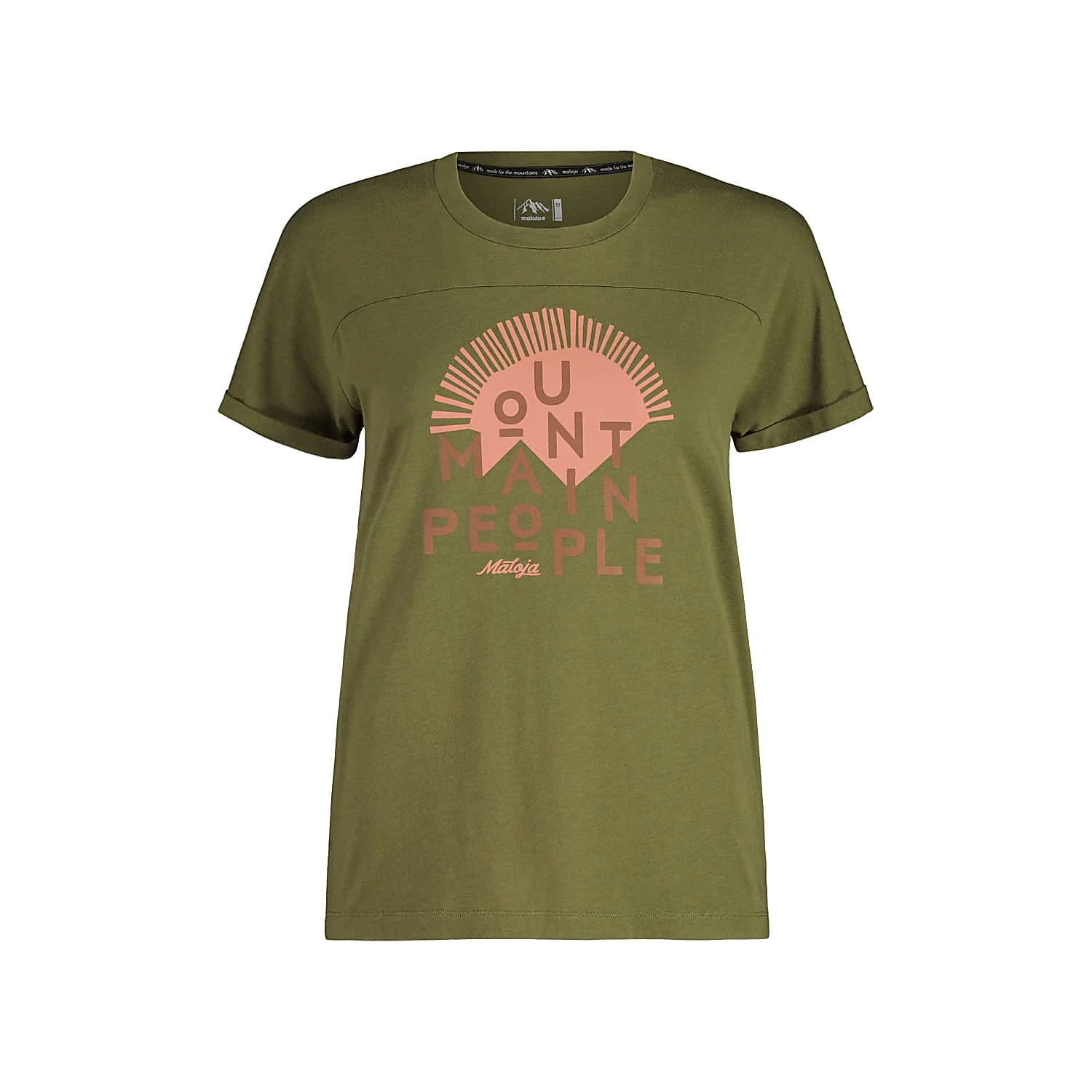 Maloja W BIRNMOOSM. T-SHIRT, Moss 3 Maloja W BIRNMOOSM. T-SHIRT, Moss - Image 3