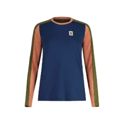 Maloja W BRENNESSELM. LONGSLEEVE, Midnight Multi