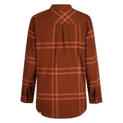 Maloja W CHHUM. SHIRT, Chestnut Check - Season 2022