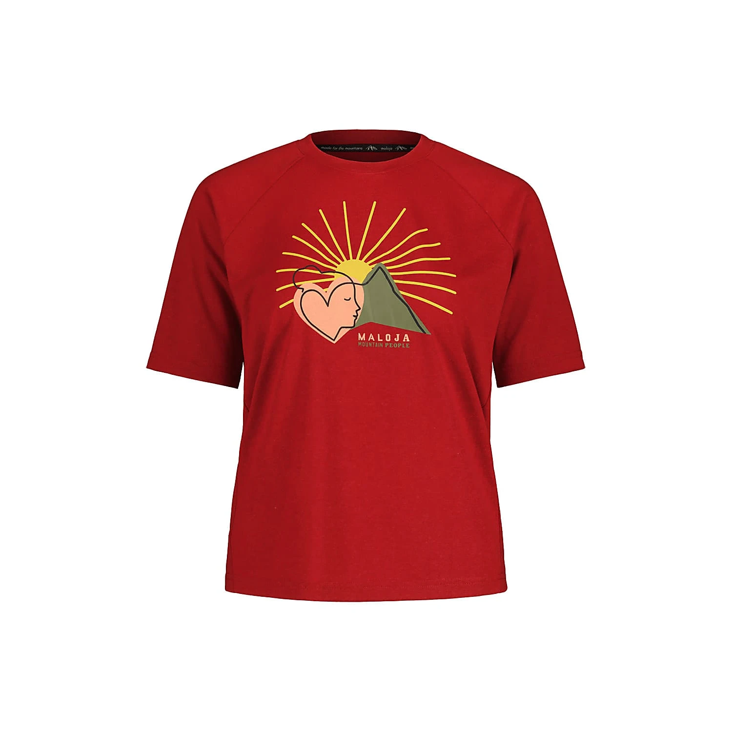 Maloja W DAMBELM. T-SHIRT, Deep Sunset 1 Maloja W DAMBELM. T-SHIRT, Deep Sunset