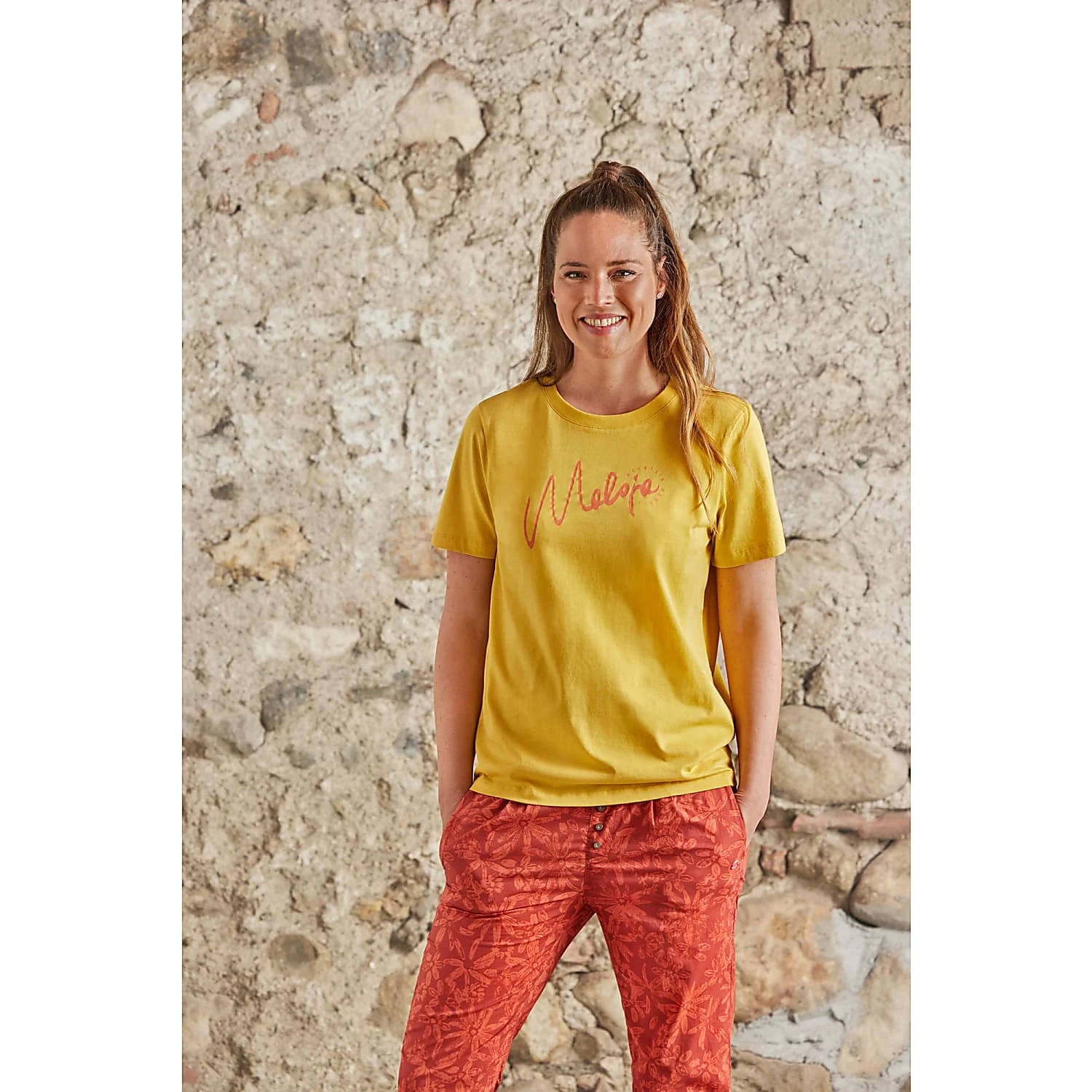 Maloja W ELVASM. T-SHIRT, Sundust 3 Maloja W ELVASM. T-SHIRT, Sundust - Image 3