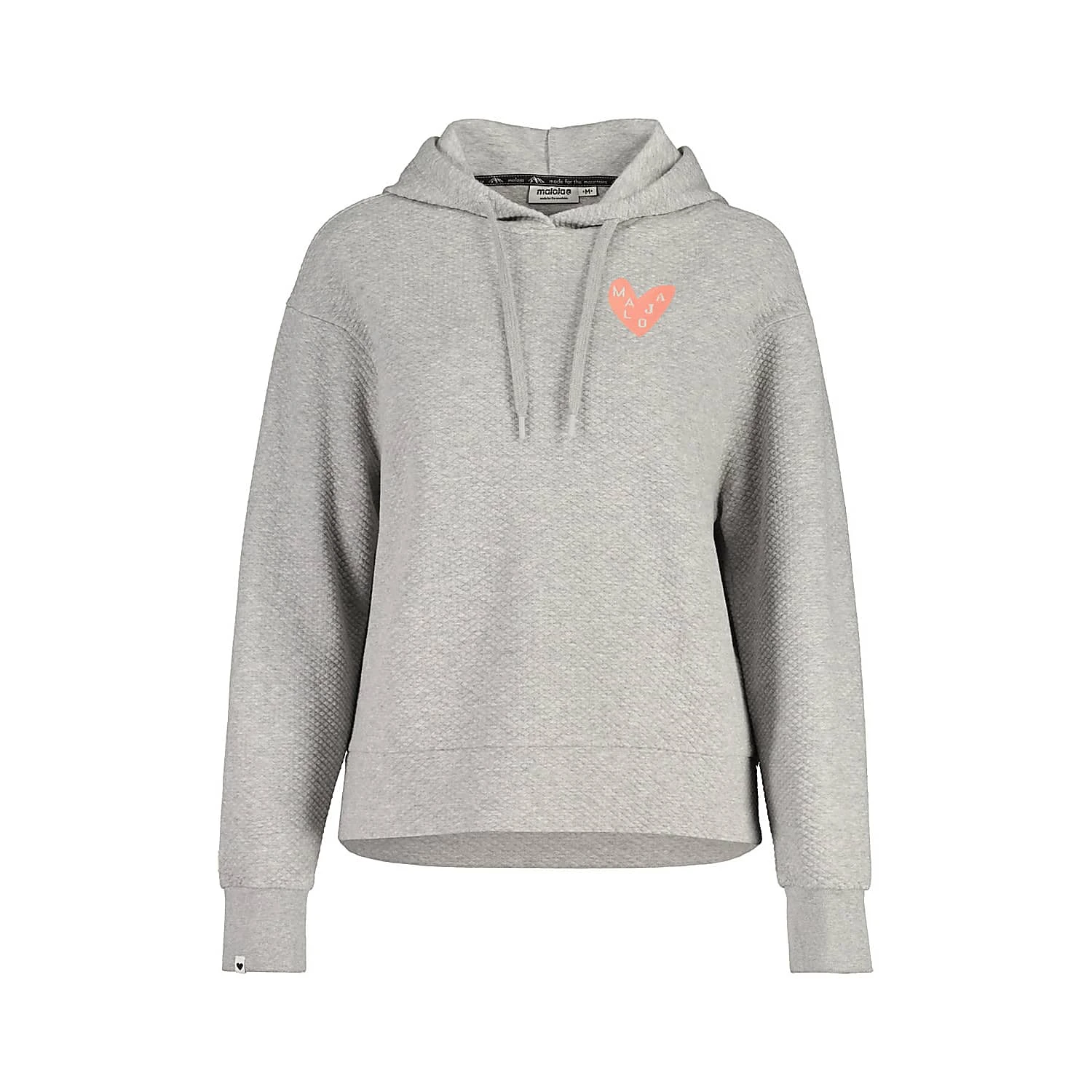 Maloja W GANOTM. SWEATSHIRT, Grey Melange 2 Maloja W GANOTM. SWEATSHIRT, Grey Melange - Image 2