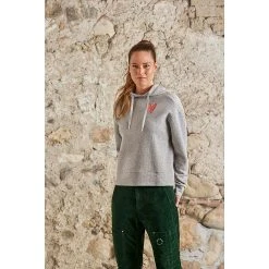 Maloja W GANOTM. SWEATSHIRT, Grey Melange