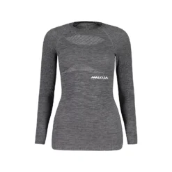 Maloja W MIGROLINOM. BASELAYER LONGSLEEVE, Moonless