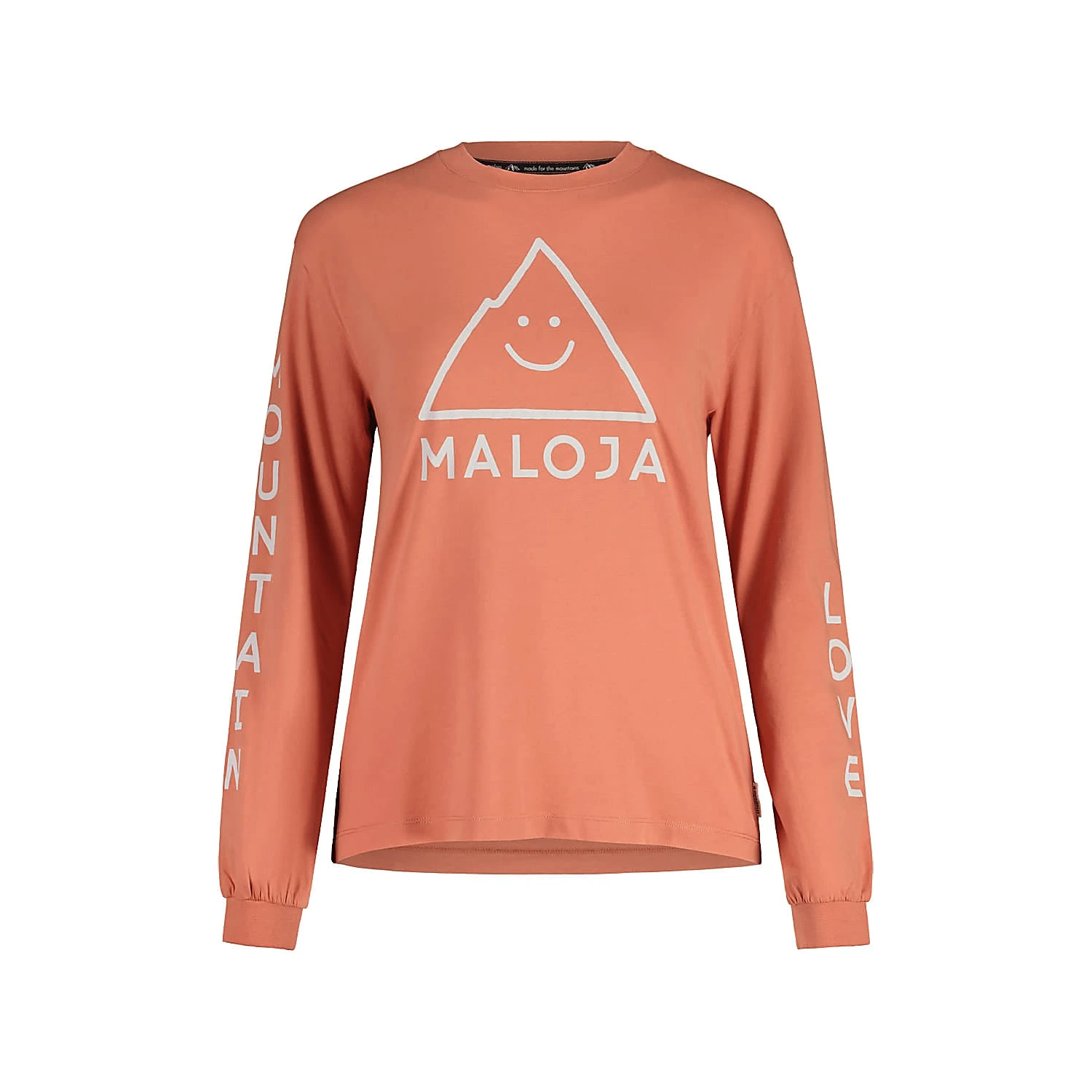 Maloja W SANOM. LONGSLEEVE, Rosewood 1 Maloja W SANOM. LONGSLEEVE, Rosewood