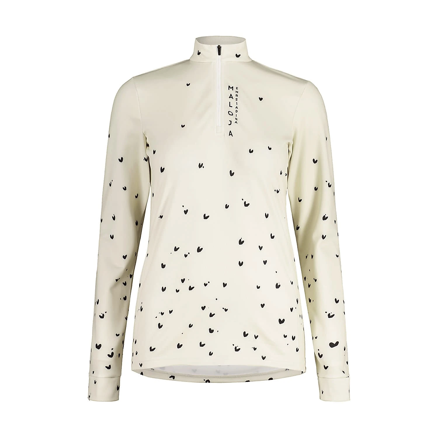 Maloja W SAWANGM. LONGSLEEVE, Glacier Milk Flying Hearts 2 Maloja W SAWANGM. LONGSLEEVE, Glacier Milk Flying Hearts - Image 2
