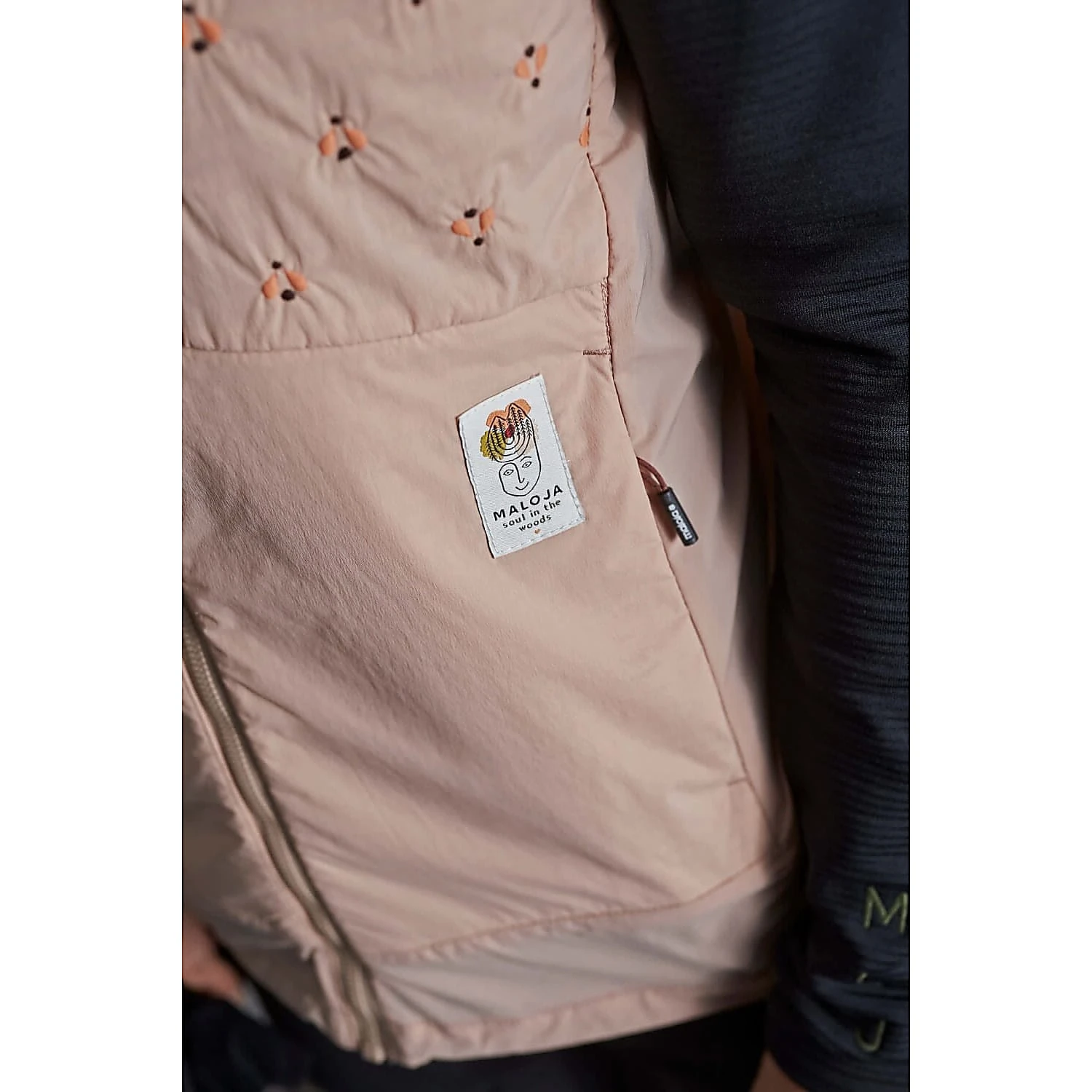 Maloja W SNOWROSEM. VEST (PREVIOUS MODEL), Bloom 3 Maloja W SNOWROSEM. VEST (PREVIOUS MODEL), Bloom - Image 3