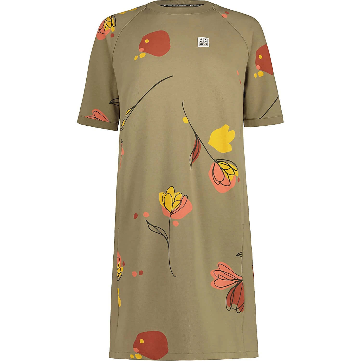 Maloja W SOLIATM. DRESS, Oak Alpflower 2 Maloja W SOLIATM. DRESS, Oak Alpflower - Image 2