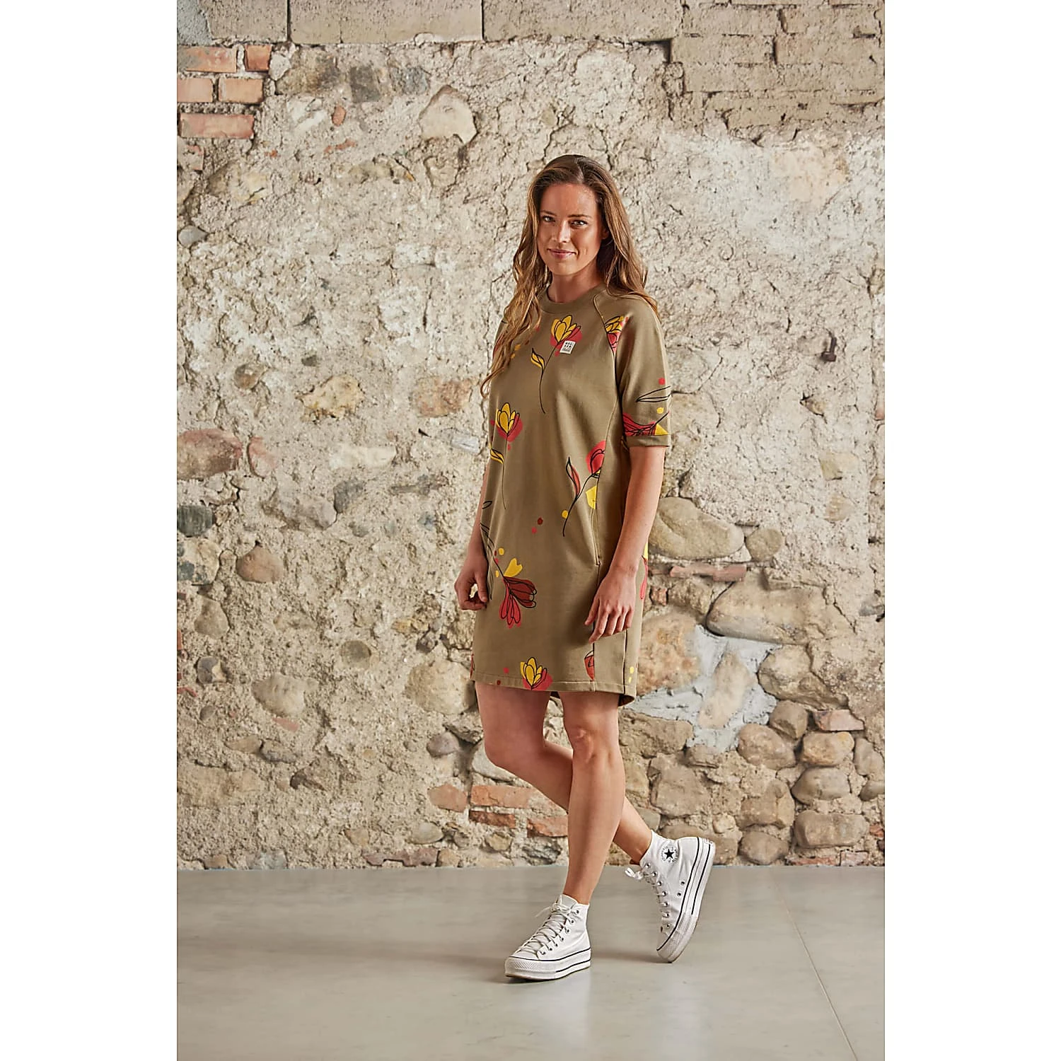 Maloja W SOLIATM. DRESS, Oak Alpflower 3 Maloja W SOLIATM. DRESS, Oak Alpflower - Image 3