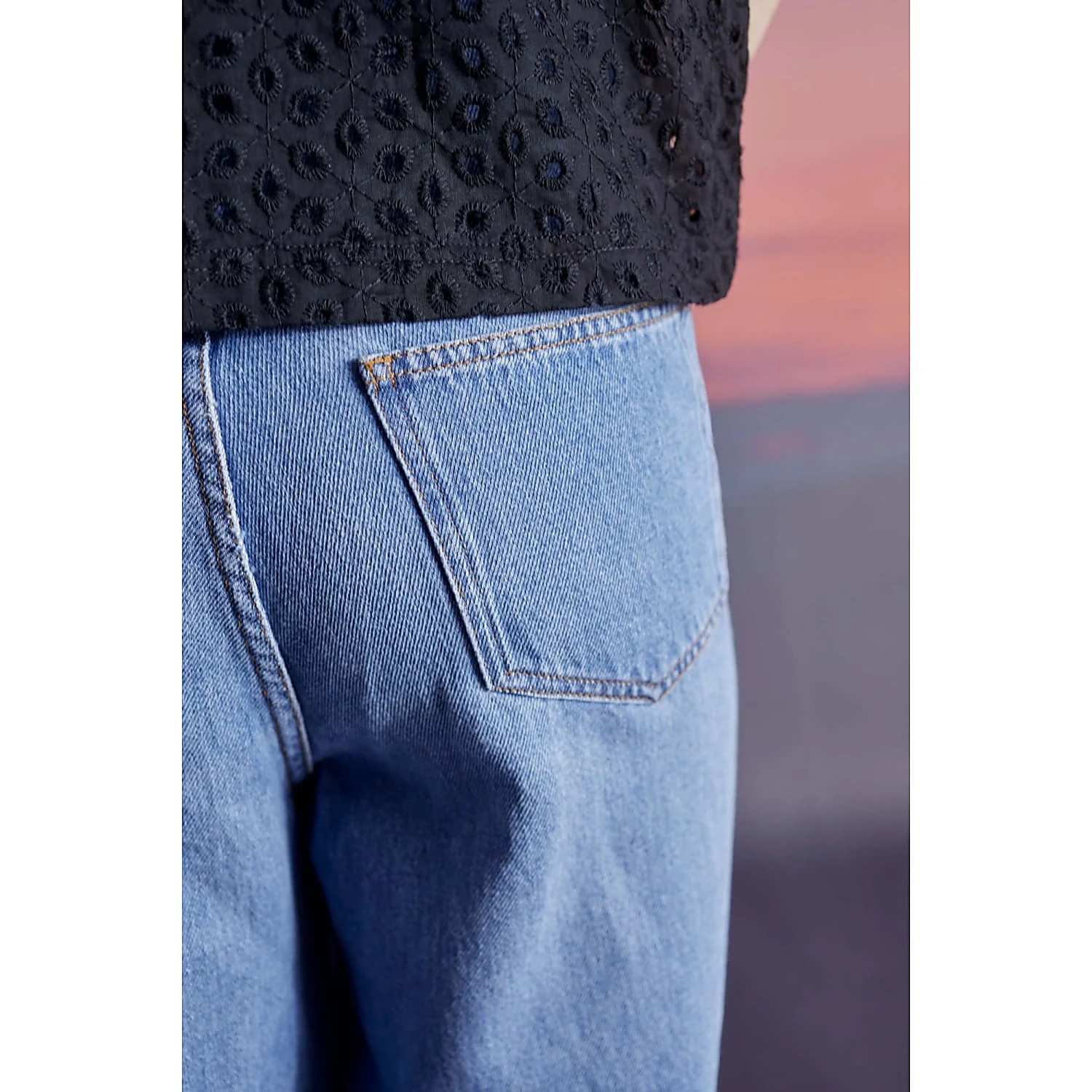 Maloja W TISENSM. DENIM CULOTTE (PREVIOUS MODEL), Light Denim 5 Maloja W TISENSM. DENIM CULOTTE (PREVIOUS MODEL), Light Denim - Image 5