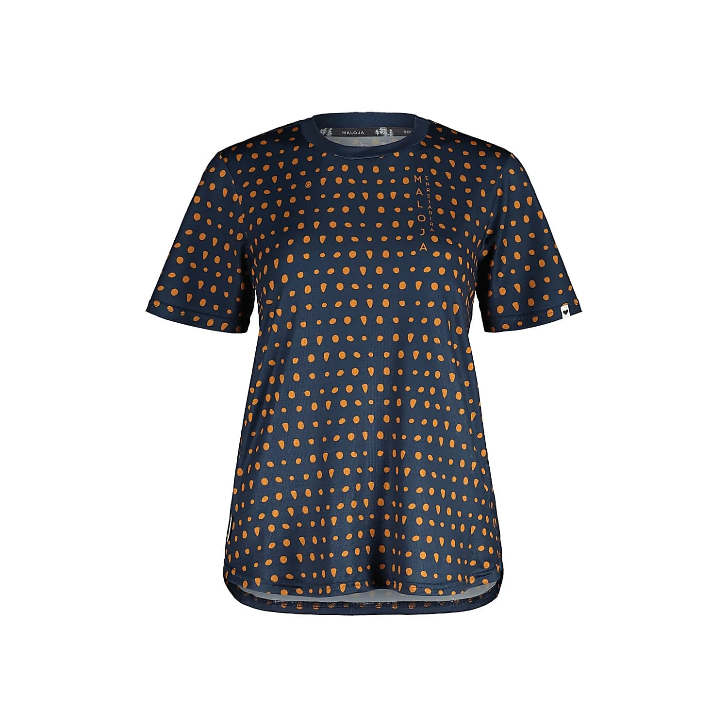 Maloja W TRENTINOM. MULTI 1/2 T-SHIRT, Midnight 2 Maloja W TRENTINOM. MULTI 1/2 T-SHIRT, Midnight - Image 2