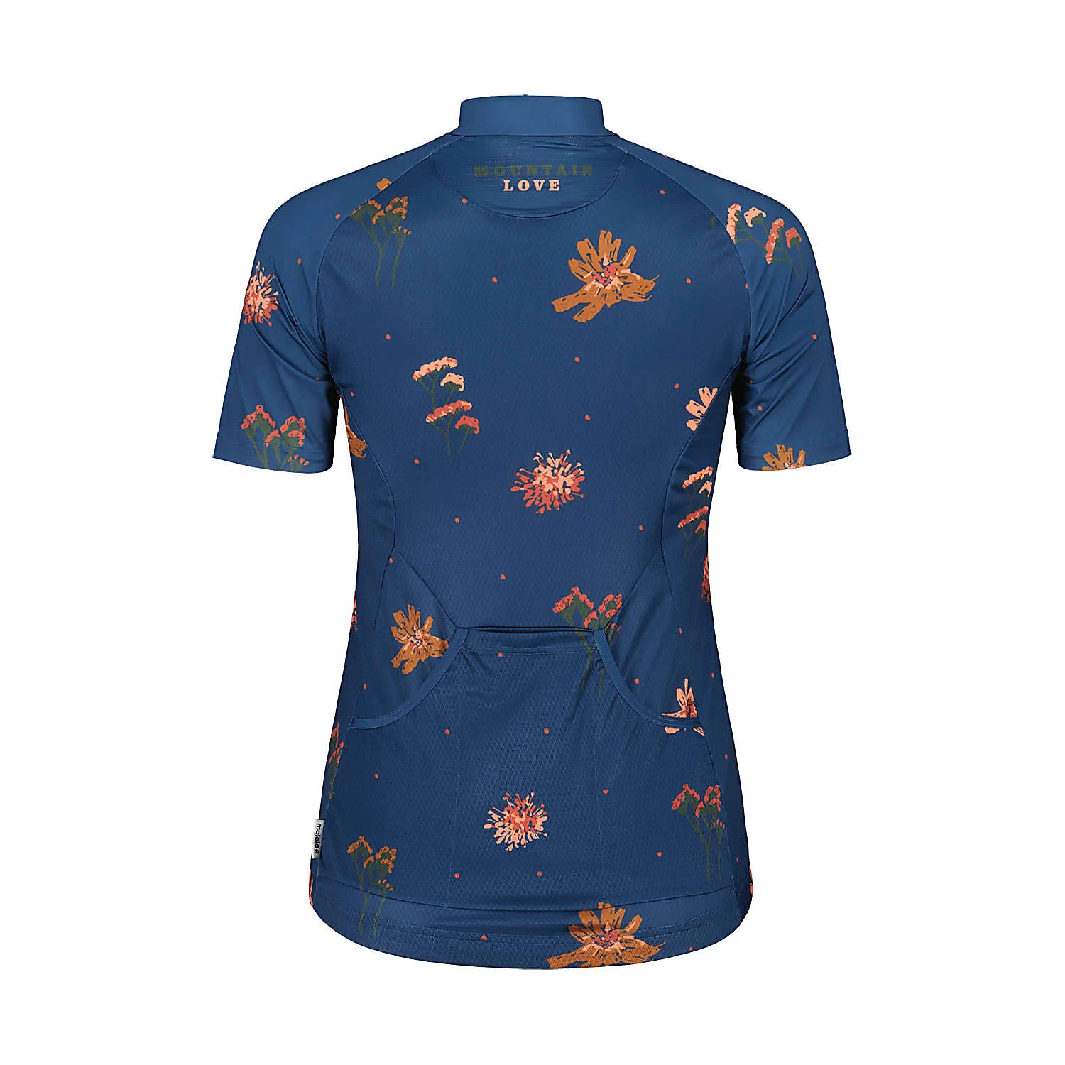 Maloja W VANILM. AOP 1/2 JERSEY, Midnight 2 Maloja W VANILM. AOP 1/2 JERSEY, Midnight - Image 2